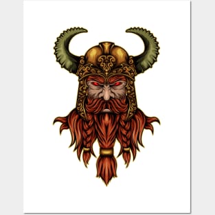 King of the viking Posters and Art